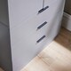 image 6 of Phoenix Wardrobe 2 Door 3 Drawers Bedroom Home Furniture Clothing Storage Shelf | Grey