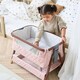 image 5 of Tutti Bambini CoZee Luxe Mini Me Crib - Walnut/Blush