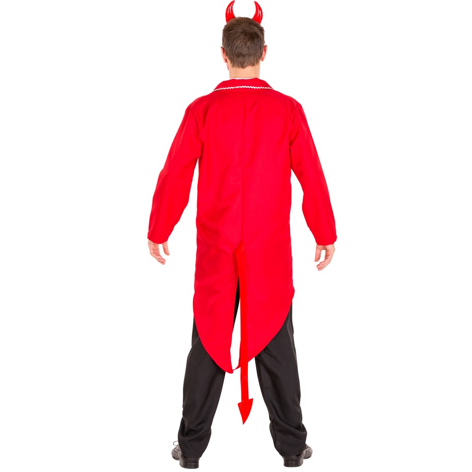 image 1 of Mens Devil Costume | Red | red | XL | 1