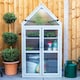 image 2 of Grow It Wooden Growhouse Dove Grey | Grey | Dove Grey | 1 x Growhouse | 1