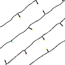 ValueLights 240 Multi Coloured Bubble String Lights