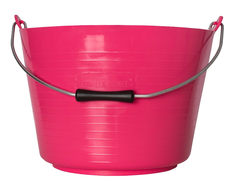 image 1 of Red Gorilla - Gorilla Bucket - Flexible Multi-Use 22L Bucket | Pink