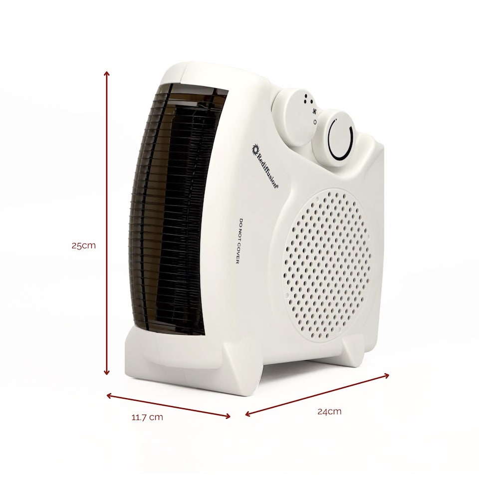 image 1 of Rediffusion Portable Dual Position Fan Heater