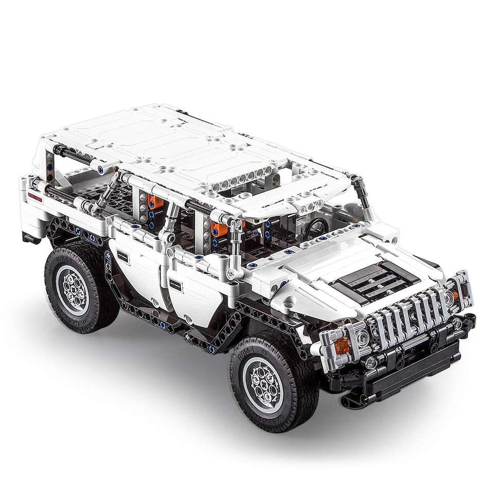 image 1 of Cada Cars Warrior H2 Off-Roader Construction Set Toy