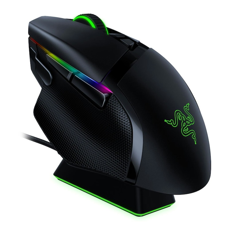 Razer Basilisk Ultimate Gaming Mouse & Dock Wireless Black 20000Dpi 11 Buttons