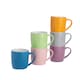 image 1 of Argon Tableware Coloured Coffee Mugs - 350ml - Summer Meadow - Pack of 6 | Multi | Multi | 6