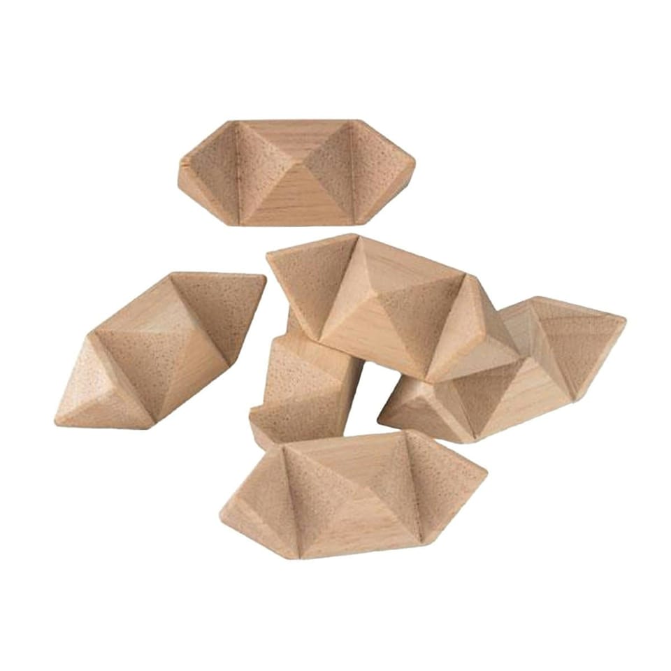 image 1 of MidOcean Starnats Wooden Star Puzzle - Wood - One Size