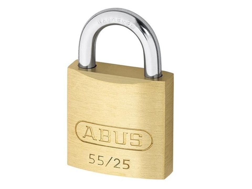 ABUS Mechanical 55/25Mm Brass Padlock Carded | Multi
