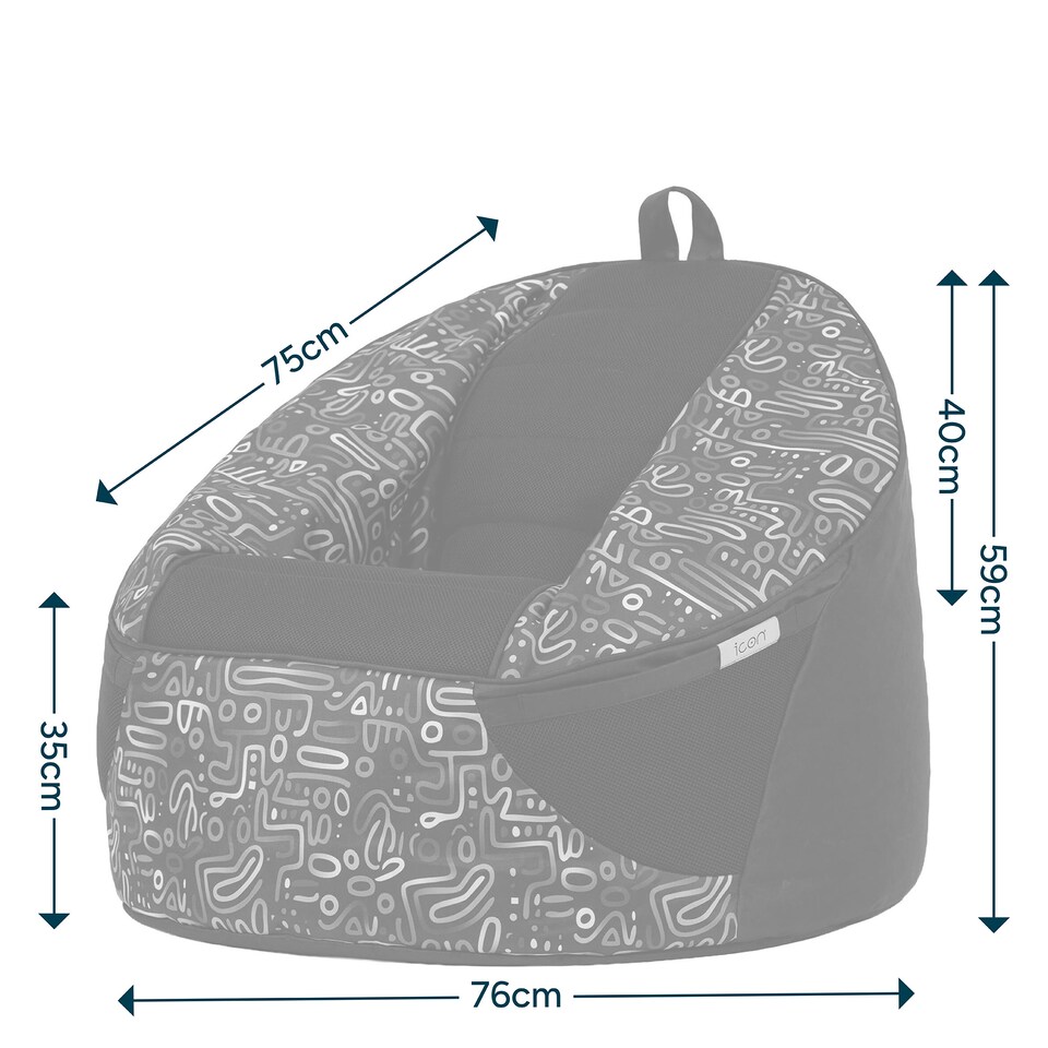 image 1 of icon Alpha Kids Gaming Dome | Black | Black | M | 1