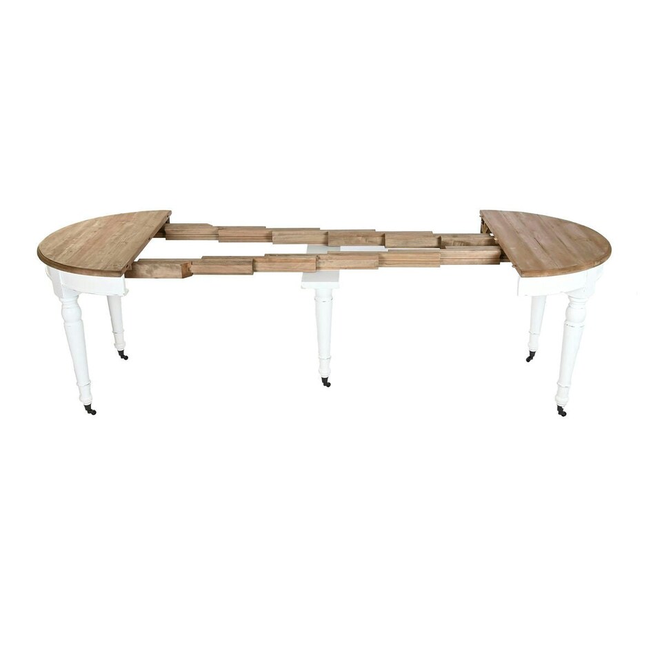 image 1 of Dining Table Home ESPRIT White Fir 100 x 100 x 78 cm N/A