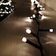 image 1 of 1000 LED 25m Indoor Outdoor Christmas Multi Function Mains Operated String Lights with Timer in in Warm White
