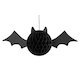 image 1 of Bat Honeycomb Halloween Hanging Decoration 45cm