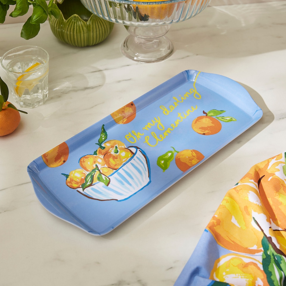 image 1 of Ulster Weavers Summer Fruits Tray - Small Multi
