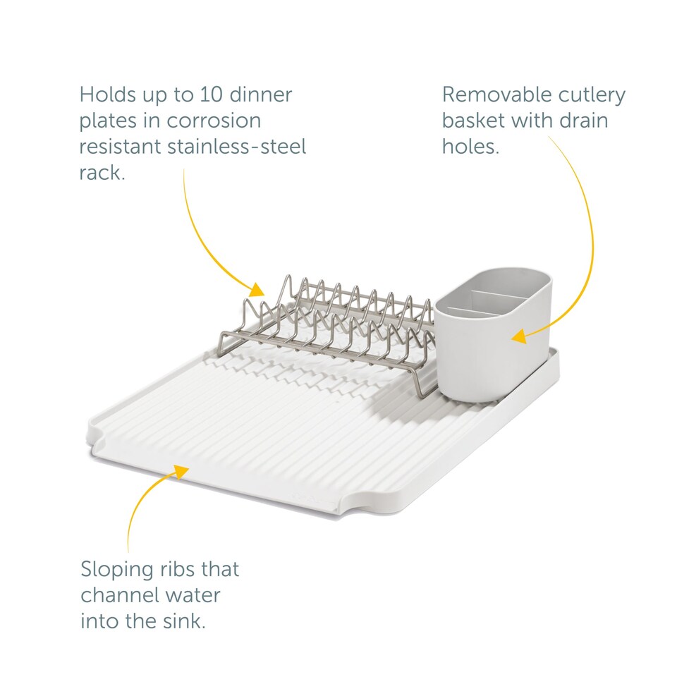 image 1 of ReBorn Recycled Large Draining Rack | Cream | Stone