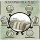 image 2 of VELVETIO Hudson Printed Duvet Cover Set Reversible Polycotton Easy Care Beddings Cream | Natural | Double