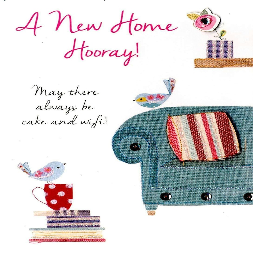 image 1 of New Home Hooray! Greeting Card