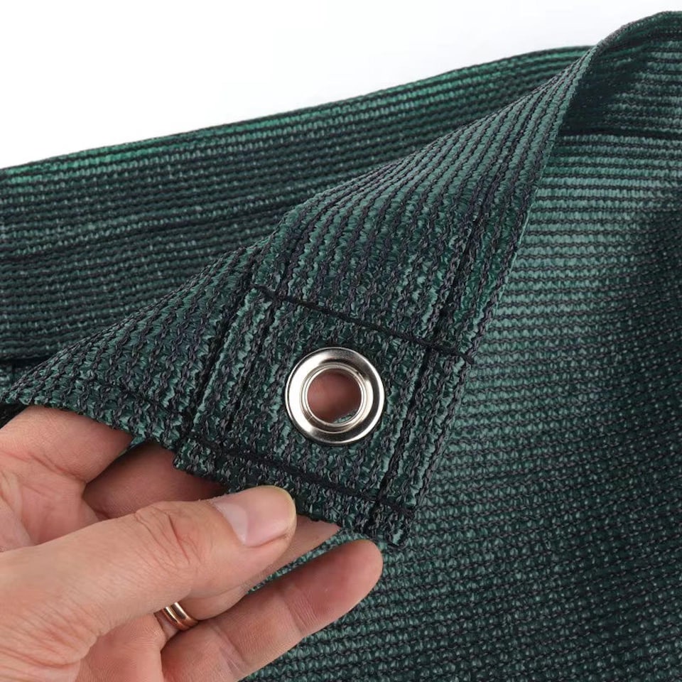 image 1 of True Products Green Privacy & Balcony Screening Net Heavy Duty 180gsm with Eyelets 1.83m x 4m