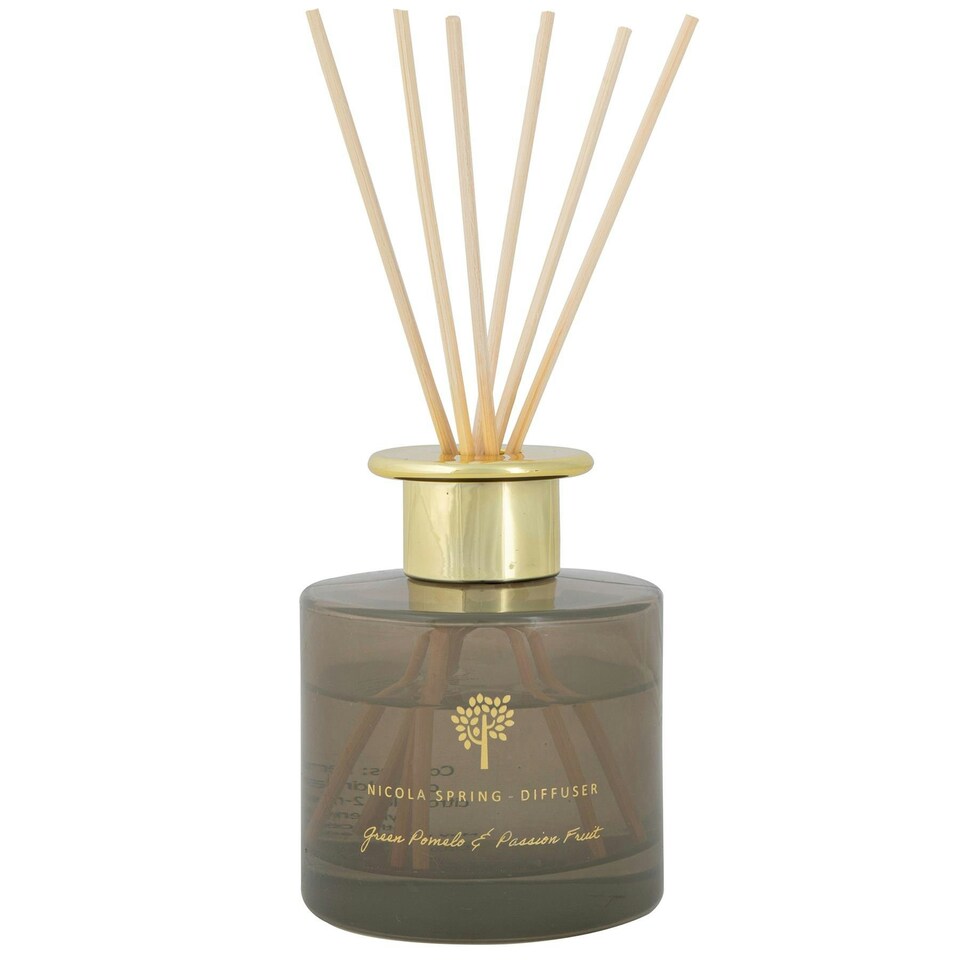 image 1 of Nicola Spring Reed Diffuser - 200ml - Green Pomelo & Passion Fruit