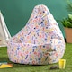 image 1 of icon Kids Highback Beanbag Confetti Print Multi Coloured
