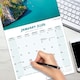 image 5 of Tropical Islands 2026 Calendar | Square Wall Calendar | Travel Gift | Plastic Free Packaging | by Avonside Publishing