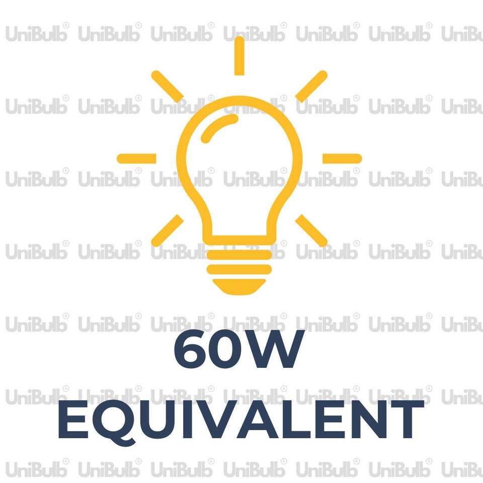 image 1 of UniBulb LED GLS B22 Bayonet Cap (BC) 806lm 7.3W (Replaces 60W) 3000K (Warm White) Light Bulb - Pack of 4 | Clear | Warm White | 4