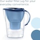 image 2 of BRITA Marella Water Filter Jug Blue (2.4L) Starter Pack incl. 3x MAXTRA PRO Pure Performance Cartridge