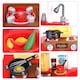 image 3 of My Little Chef Kitchen Play Set – 30 Accessories | Light & Sound Features (Red)