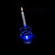 image 3 of Flashing Number 8 Birthday Candle