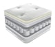 image 4 of Sareer Latex Pocket Sprung Mattress 4FT | White | Small Double