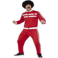 Scouser Tracksuit - Red & White - with Jacket & Trousers - 45521XL XL