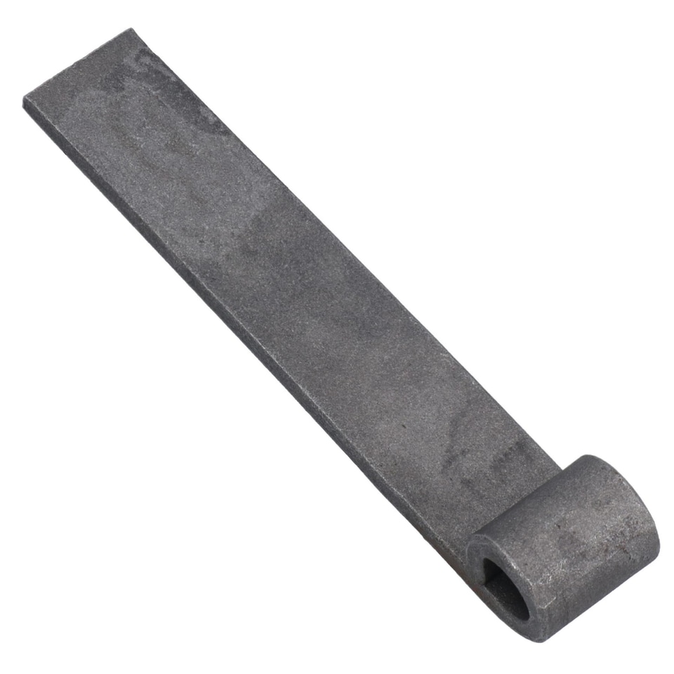 image 1 of 2 x Straight Strap Tailgate Hinge Eyelet 12.5mm Pin Weld On Trailer Truck 150mm