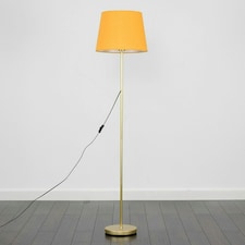 ValueLights Gold Floor Lamp
