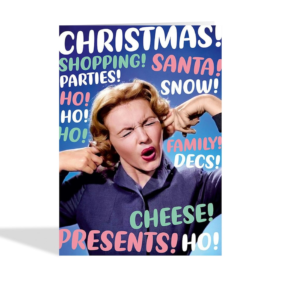 image 1 of Funny Stressed Christmas Card