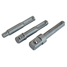 Faithfull Sds Square Drive Adaptor Set, 3 Piece | Multi | Multi Colour | One Size | 1