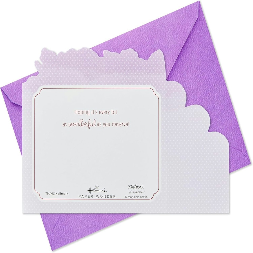 image 1 of Marjolein Bastin 3D Pop-Up Flowers Design Paper Wonder Any Occasion Card