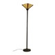 image 5 of ValueLights Tiffany Gold Floor Lamp Yellow Uplighter Lamp Shade | Gold