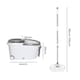 image 9 of Cleanflo Stainless Steel Spin Mop Bucket Set | White | White