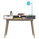 image 1 of Alford 2 Drawer Dressing Table White & Grey Finish