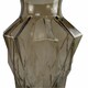 image 3 of 30cm Brown Geometric Glass Vase | Brown | 30