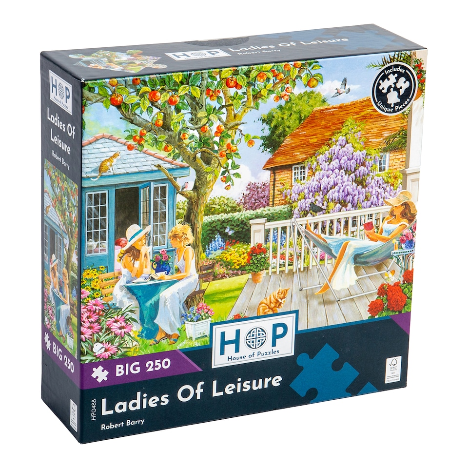 image 1 of Ladies Of Leisure BIG 250 Piece Jigsaw Puzzle