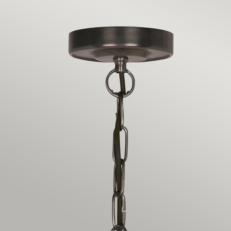 image 1 of Finsbury Park 3 Light Chandelier, Old Bronze