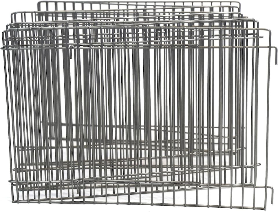 image 1 of Actiaspet - Small Animal Playpen | 8-Panel Metal Enclosure with Door, 33 x 23 cm Panels