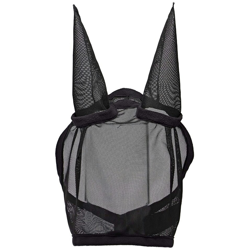 image 1 of Hy Fly Mask With Ears - Black - XL