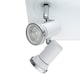 image 4 of EGLO Tamara 1 LED Steel White LED Bathroom 4-Light Spotlight