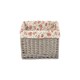 image 2 of Antique Wash Garden Rose Willow Storage Baskets Multi | Multi | L