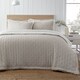 image 1 of Catherine Lansfield Cosy Nori Soft Sherpa Bedspread | Cream | One Size