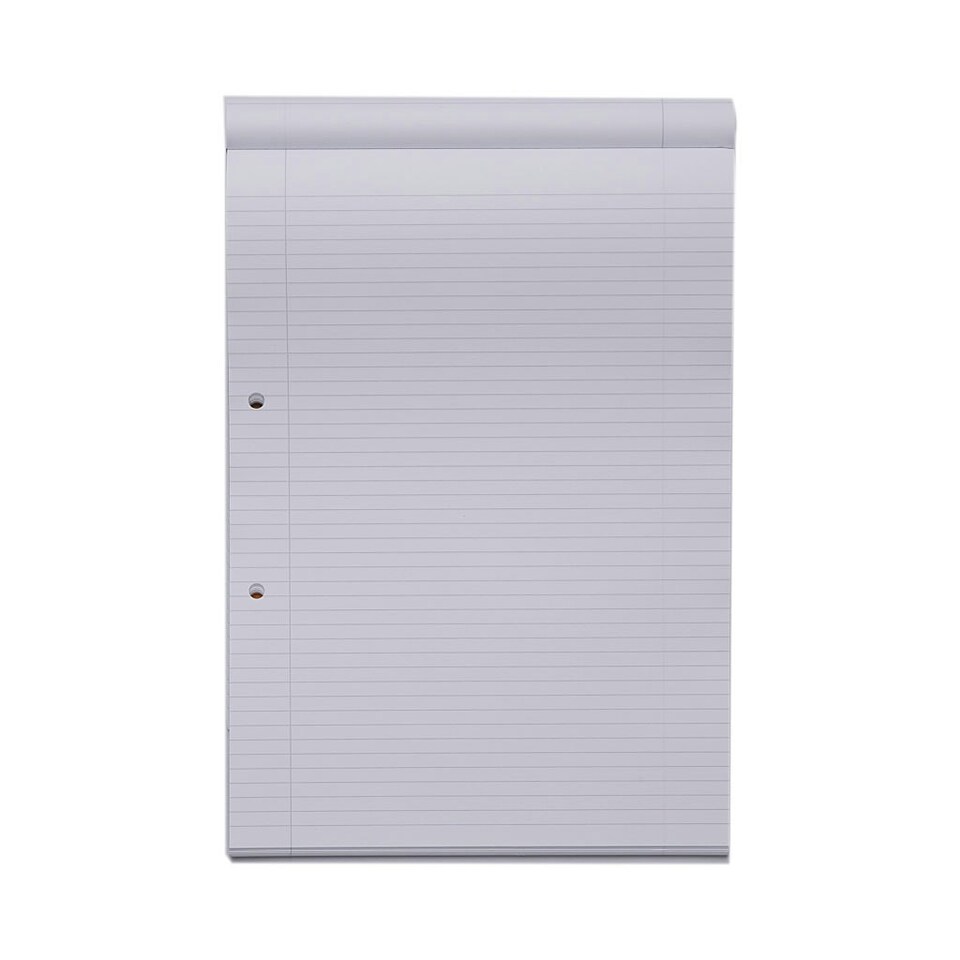 image 1 of Rhino A4 80 Leaf 6mm Lined with Margin Refill Pad