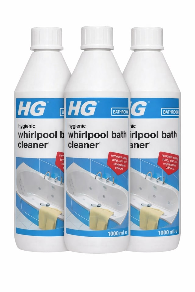 image 1 of HG hygienic whirlpool bath cleaner 1L -- 3PK