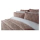 image 2 of Belledorm Lisbon Chevron Bedspread - Blush - 260cm x 260cm