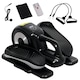 image 1 of SPORTNOW Mini Elliptical Machine, Seated Pedal Exerciser w/ Remote Control